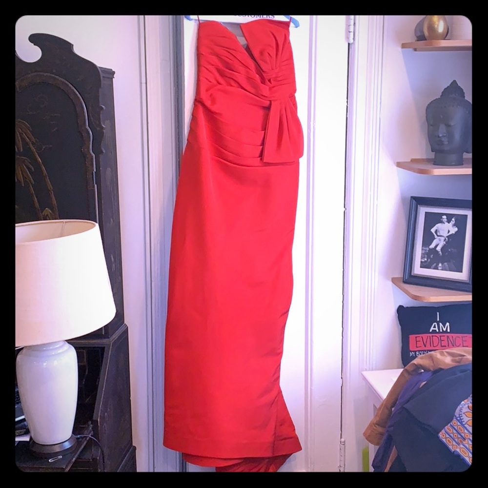 Roland Nivelais Red Gown